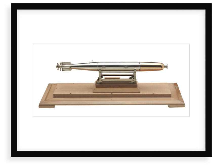 Ordnance model; Torpedo model by unknown