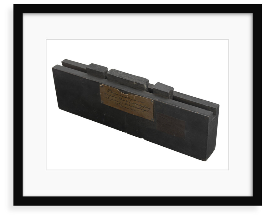 Component model; Armour plate model by unknown