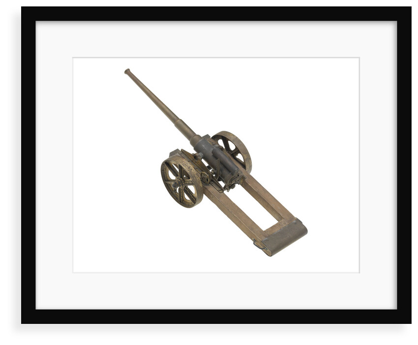 Gun model; Field Gun by unknown