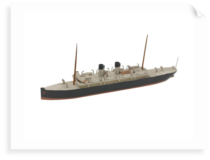 Waterline model; Miniature model by Bassett-Lowke Ltd