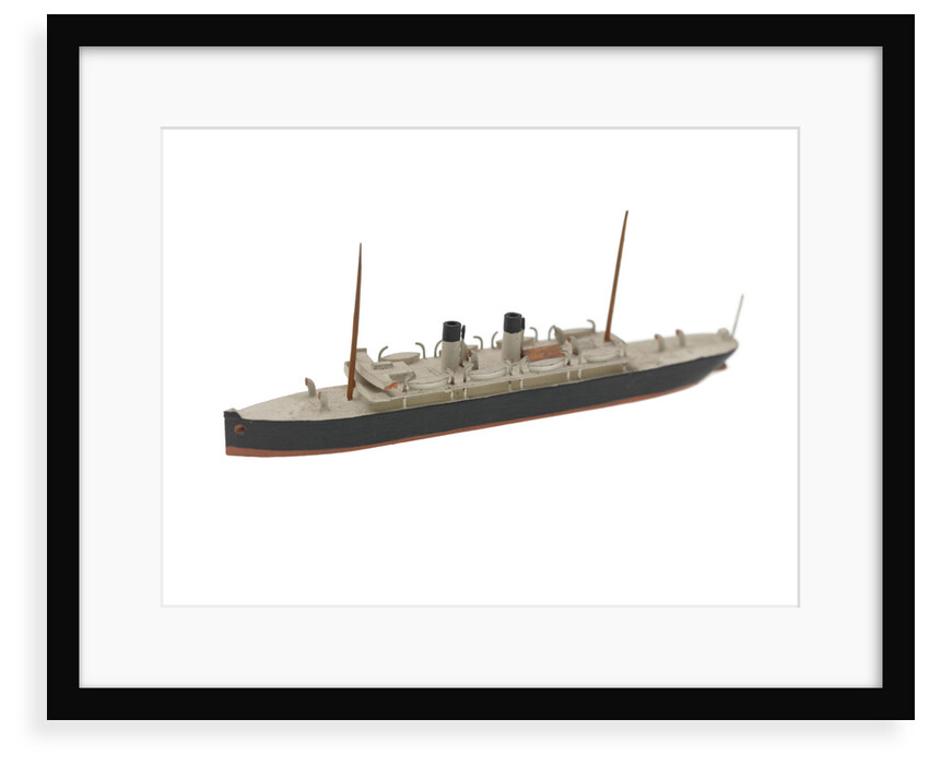 Waterline model; Miniature model by Bassett-Lowke Ltd