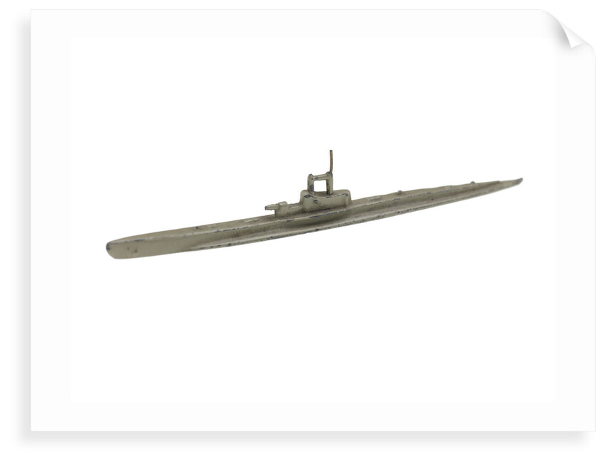 Waterline model; Miniature model by unknown