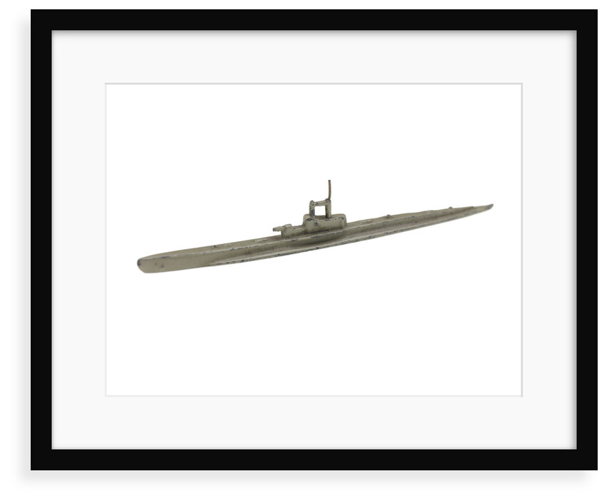 Waterline model; Miniature model by unknown