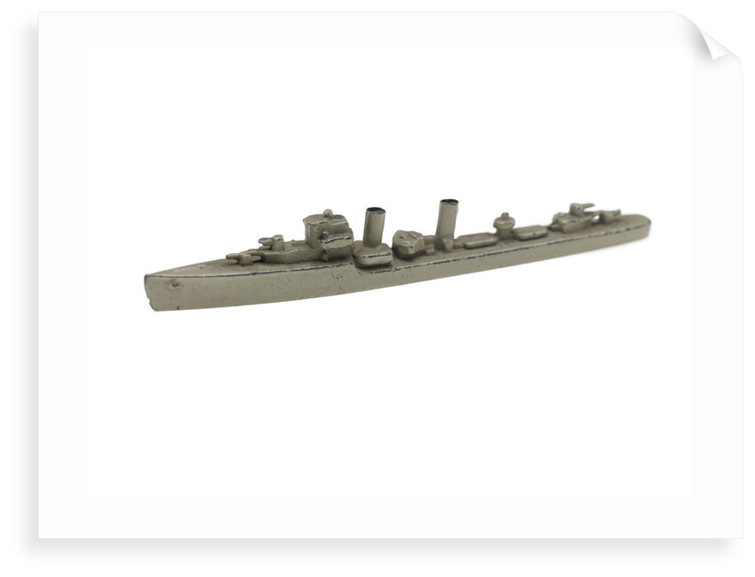 Waterline model; Miniature model by Unknown