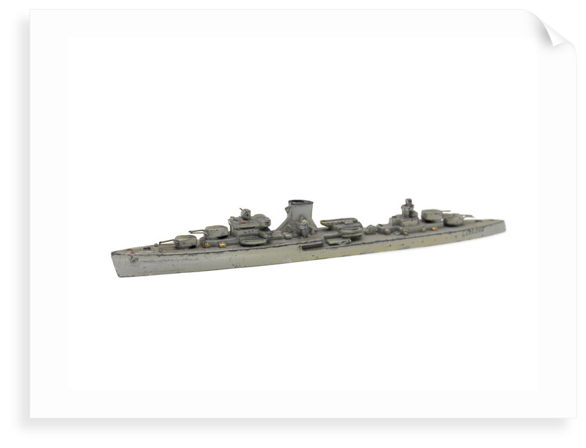 Waterline model; Miniature model by Wikino