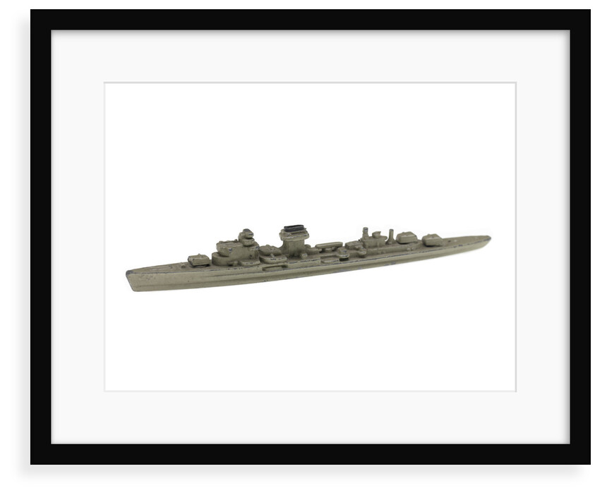 Waterline model; Miniature model by unknown