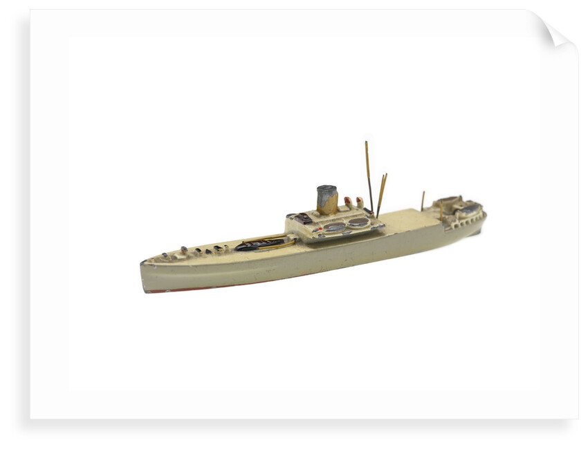 Waterline model; Miniature model by Tring