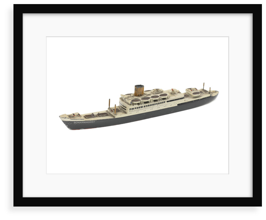Waterline model; Miniature model by Wikino