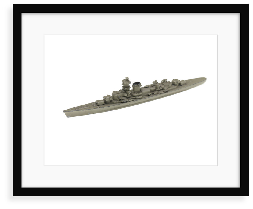 Waterline model; Miniature model by unknown