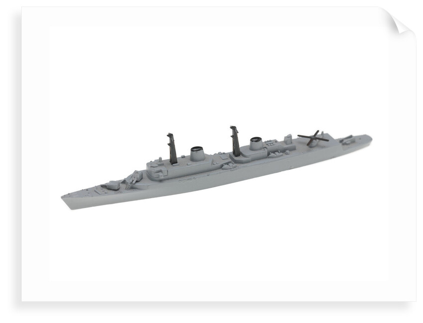 Waterline model; Miniature model by Tri-ang