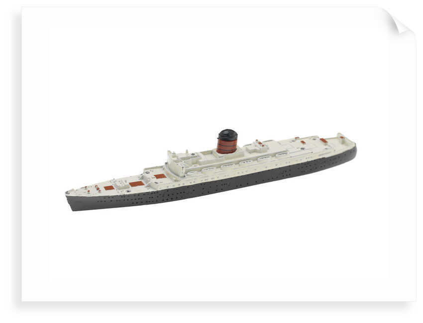 Waterline model; Miniature model by Tri-ang