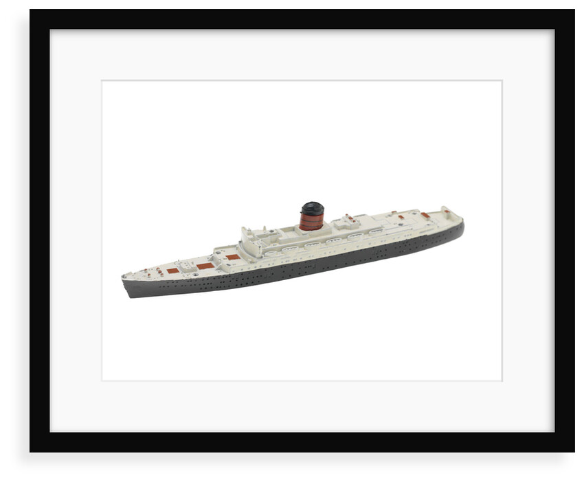 Waterline model; Miniature model by Tri-ang