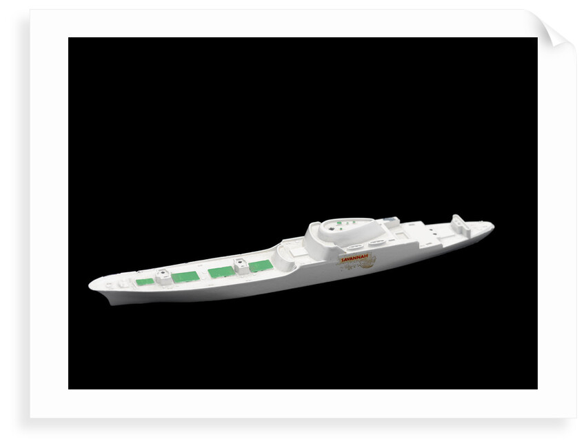 Waterline model; Miniature model by Tri-ang