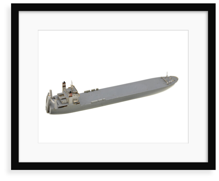 Waterline model; Miniature model by Reginald Carpenter