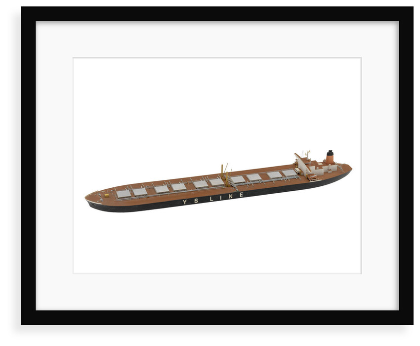 Waterline model; Miniature model by Reginald Carpenter