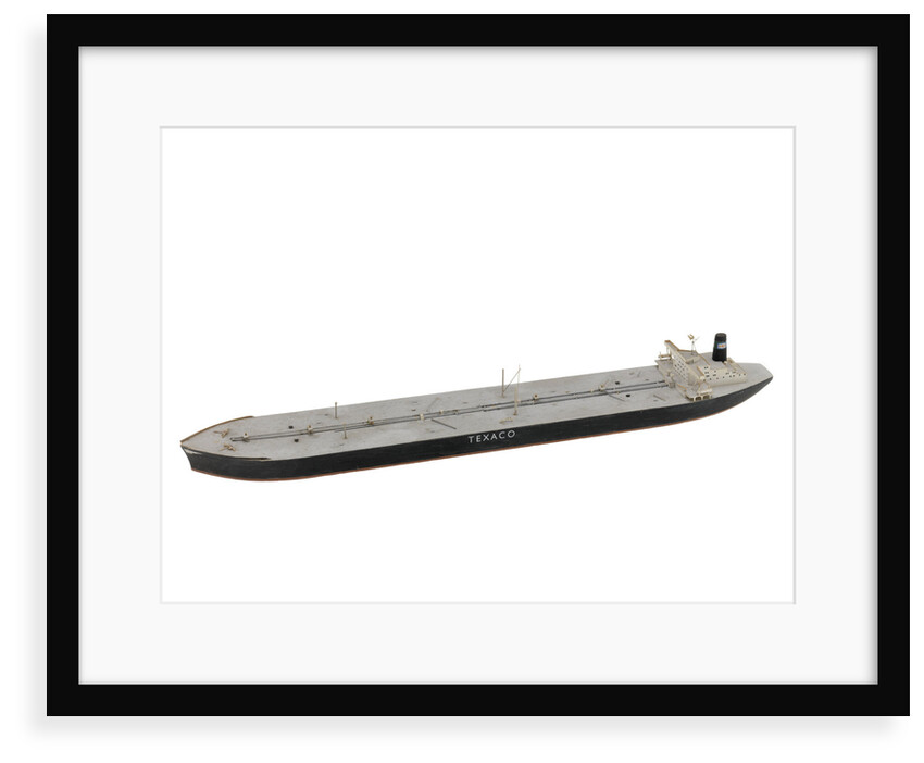 Waterline model; Miniature model by Reginald Carpenter