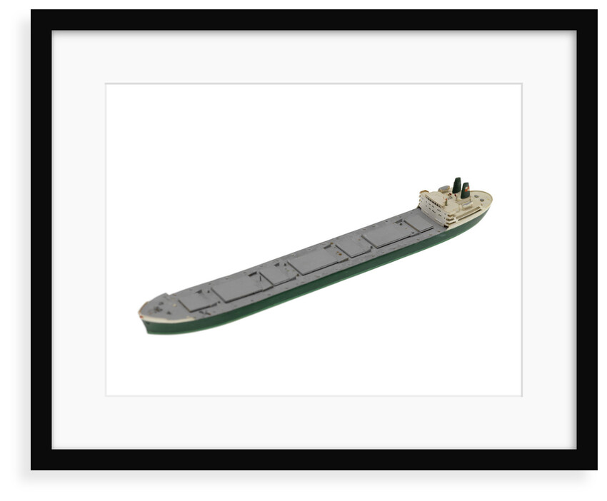 Waterline model; Miniature model by Reginald Carpenter