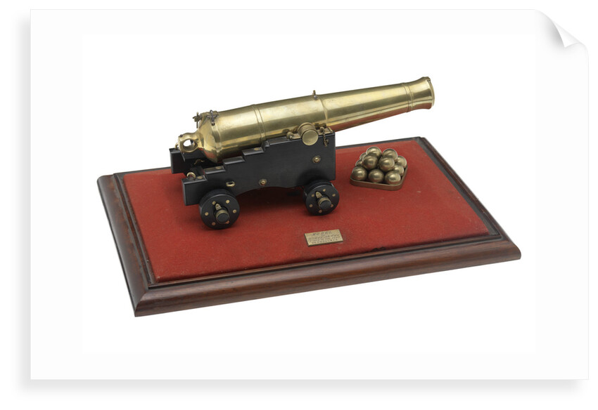 Ordnance model; Gun model by G. R. Palmer