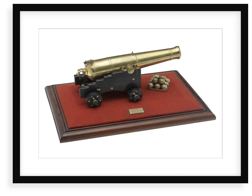 Ordnance model; Gun model by G. R. Palmer