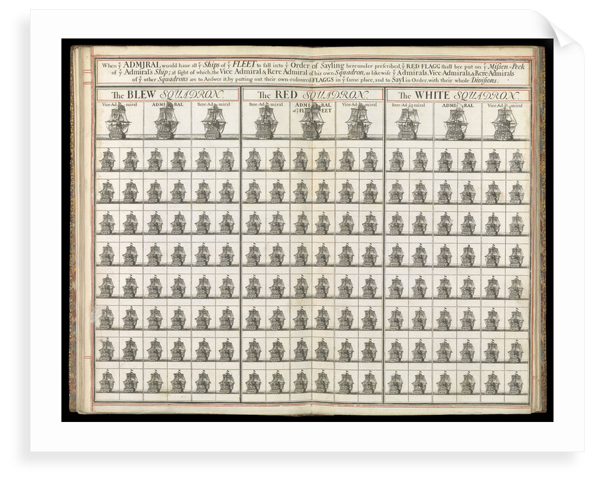 Instructions for the better ordering His Majesties Fleet in Sayling...in fighting... by Royal Navy: Central Administration