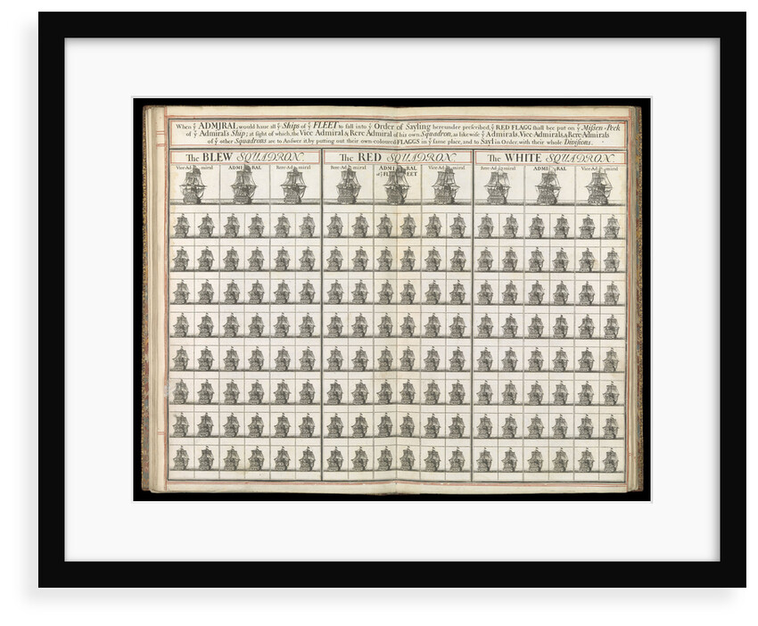 Instructions for the better ordering His Majesties Fleet in Sayling...in fighting... by Royal Navy: Central Administration