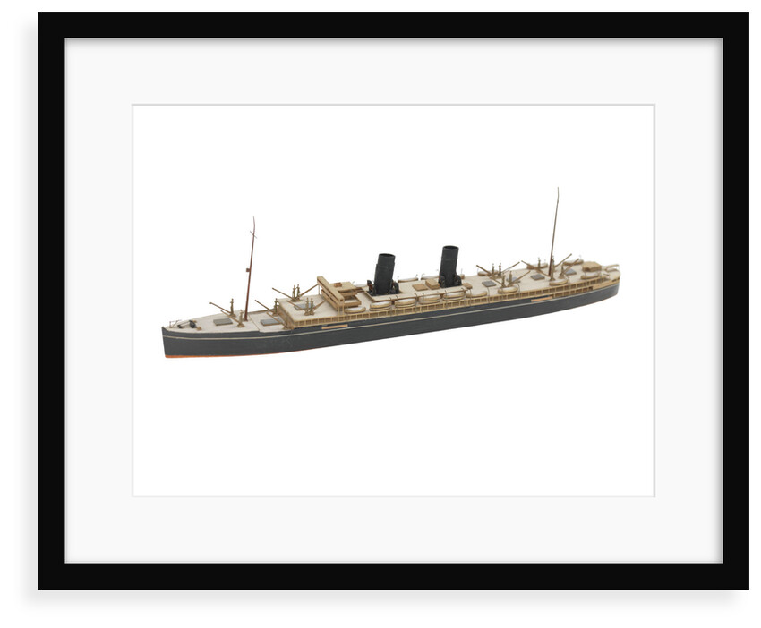 'Mooltan' (1923); 'Maloja' (1923); Passenger/cargo vessel by Reginald Carpenter