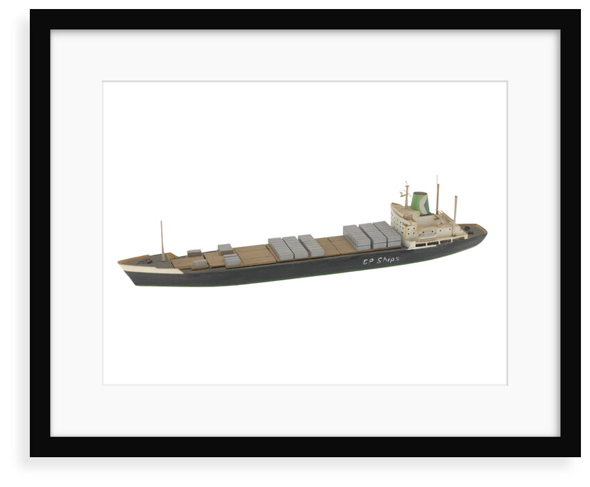 Cargo vessel; Container ship by Reginald Carpenter