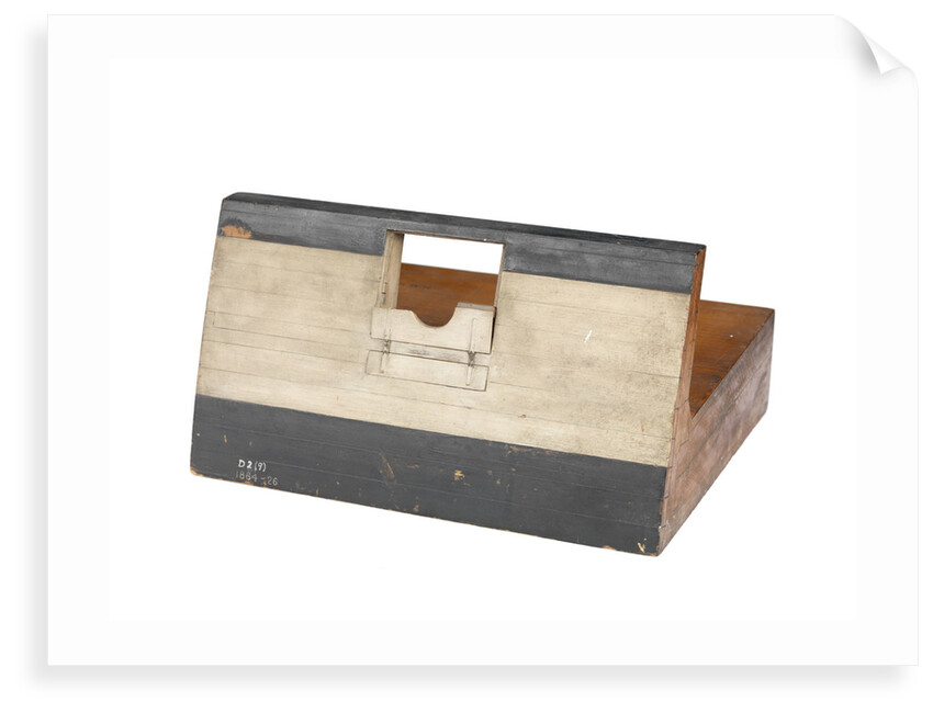 Sectional model by unknown