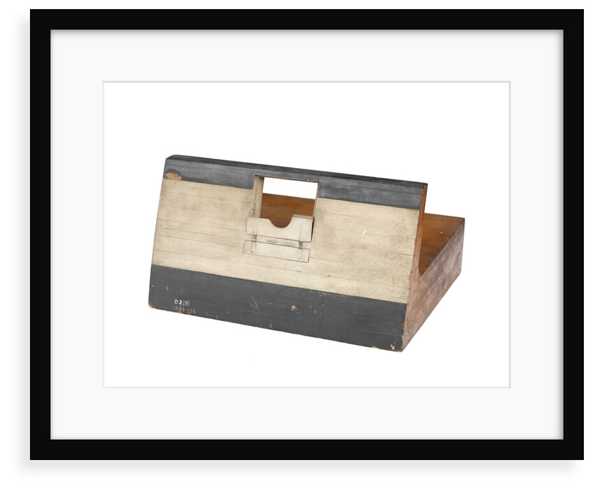 Sectional model by unknown