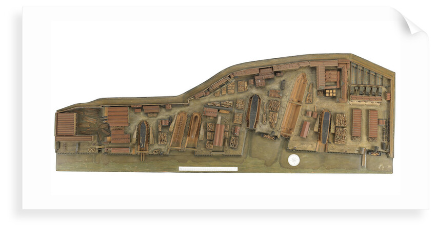 Topographical model by Richard Pickthorne