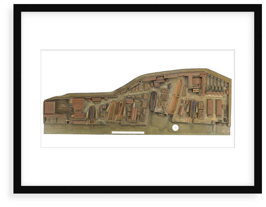 Topographical model by Richard Pickthorne