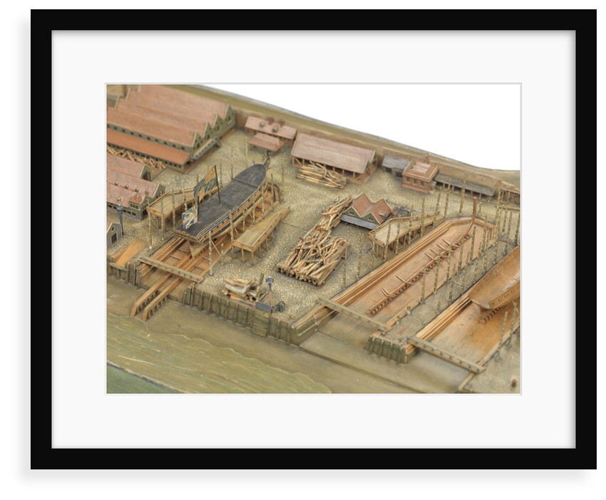 Topographical model by Richard Pickthorne