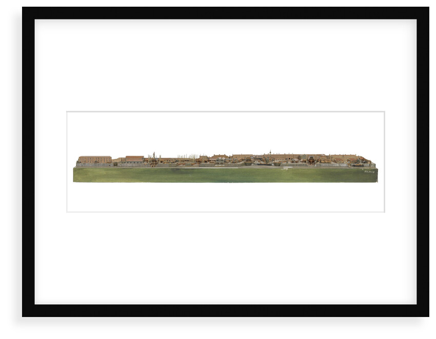 Topographical model by Richard Pickthorne