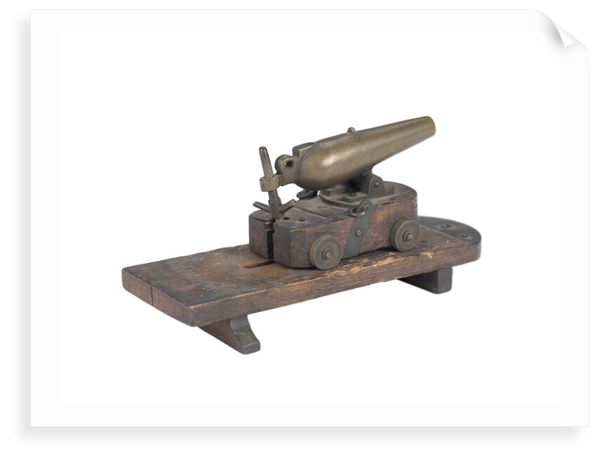 Ordnance model; Gun model by unknown