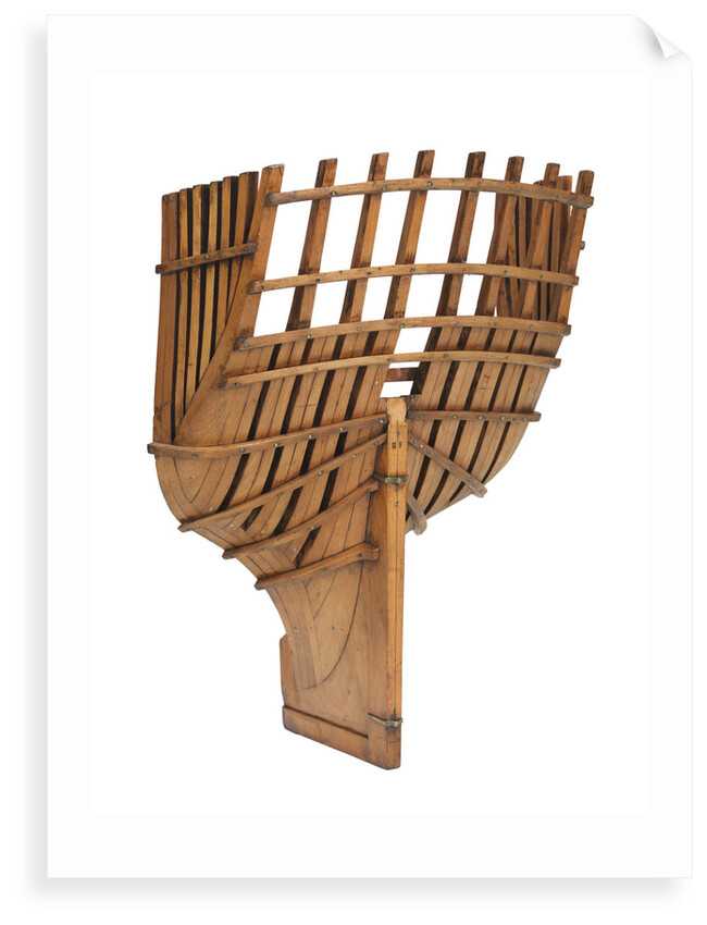 Frame model; Sectional model; Square stern by unknown
