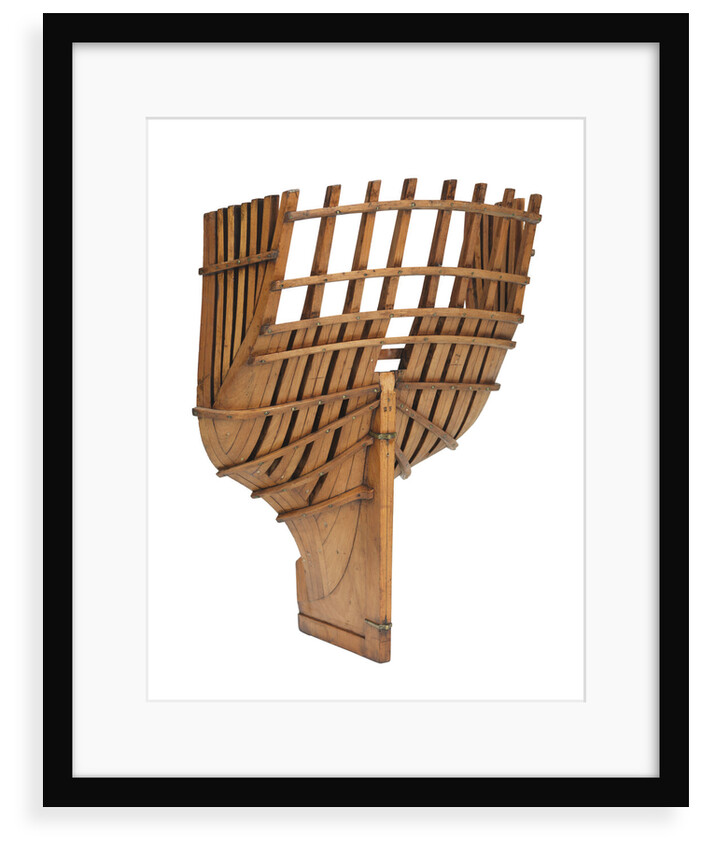 Frame model; Sectional model; Square stern by unknown