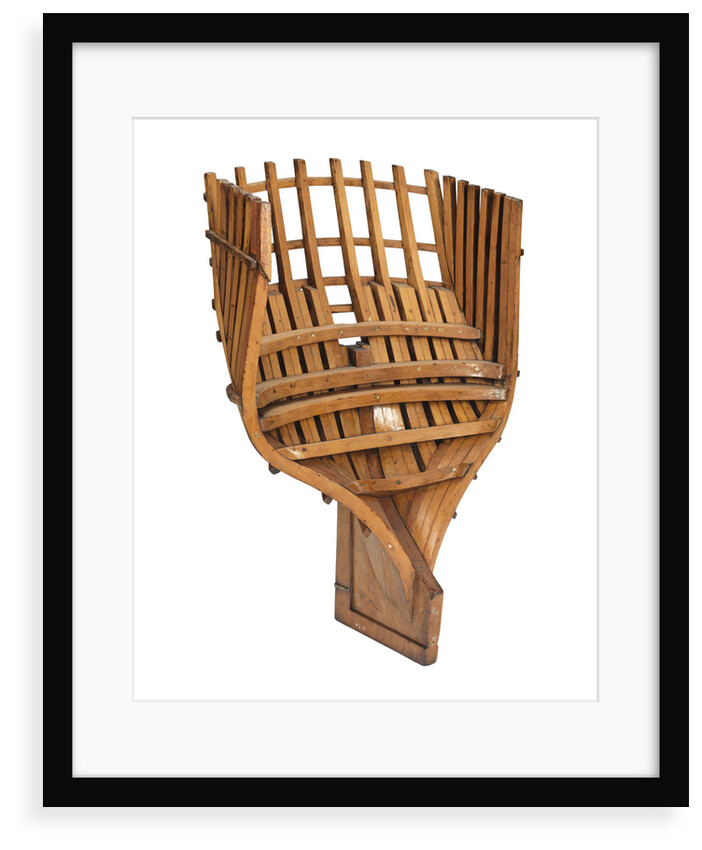 Frame model; Sectional model; Square stern by Unknown