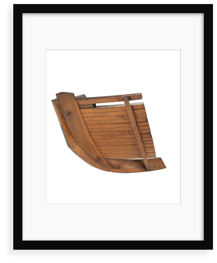 Sectional model; Bow model; Frame model by unknown