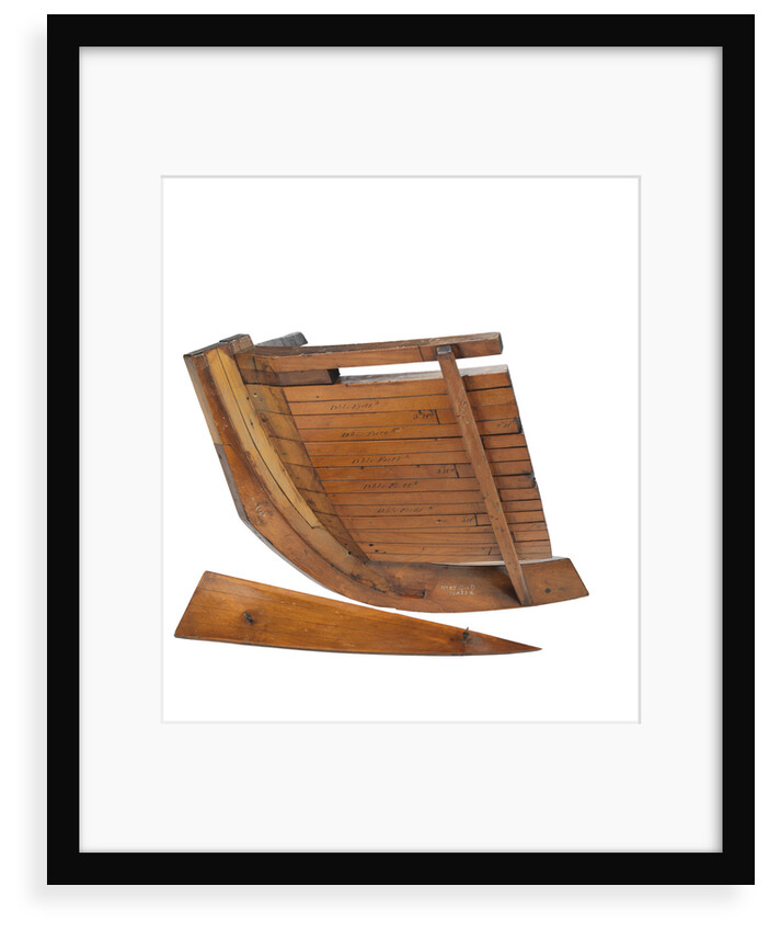 Sectional model; Bow model; Frame model by unknown
