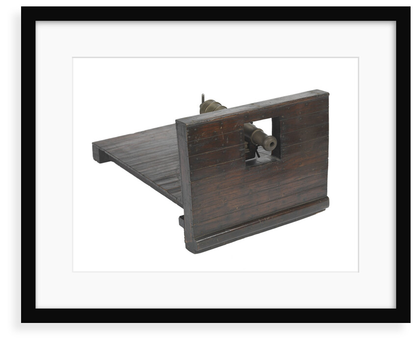 Ordnance model; Gun model; Sectional model by unknown