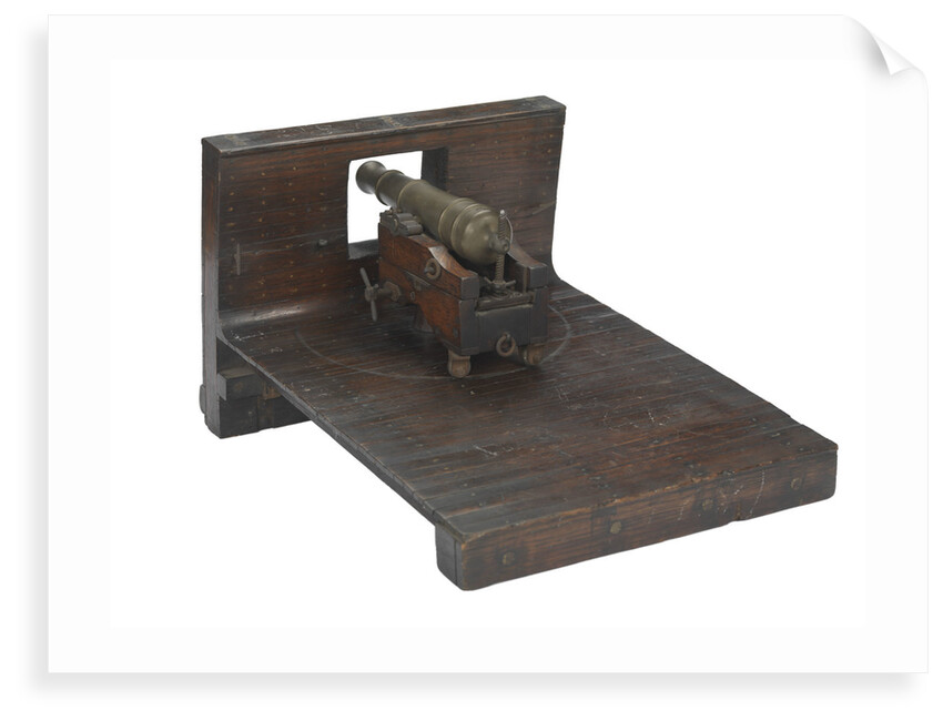 Ordnance model; Gun model; Sectional model by unknown