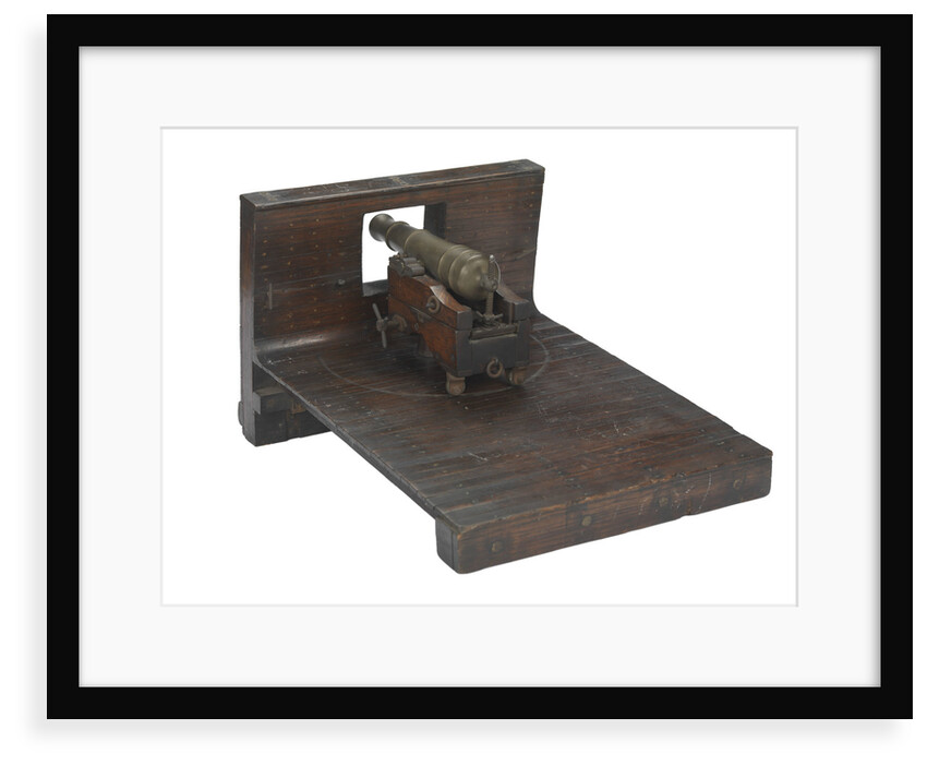 Ordnance model; Gun model; Sectional model by unknown