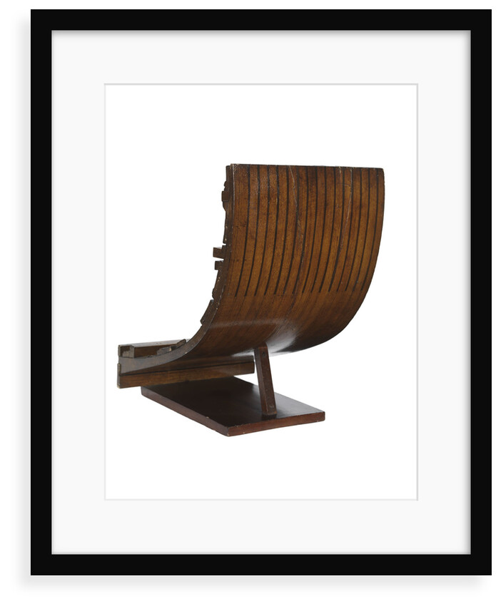 Sectional model; Plank-on-frame by unknown