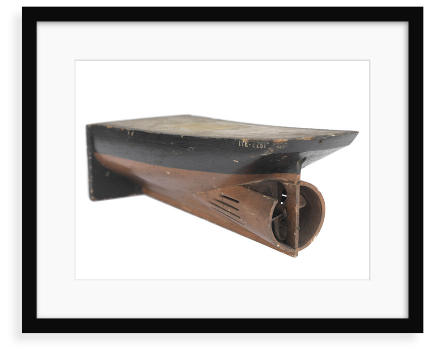 Sectional model; Stern model by unknown
