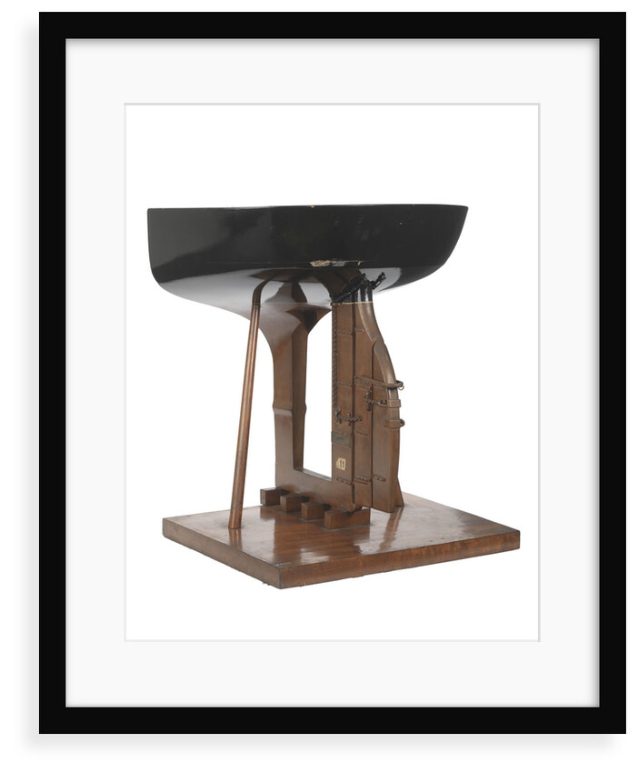 Stern model; Sectional model; Rudder model by unknown