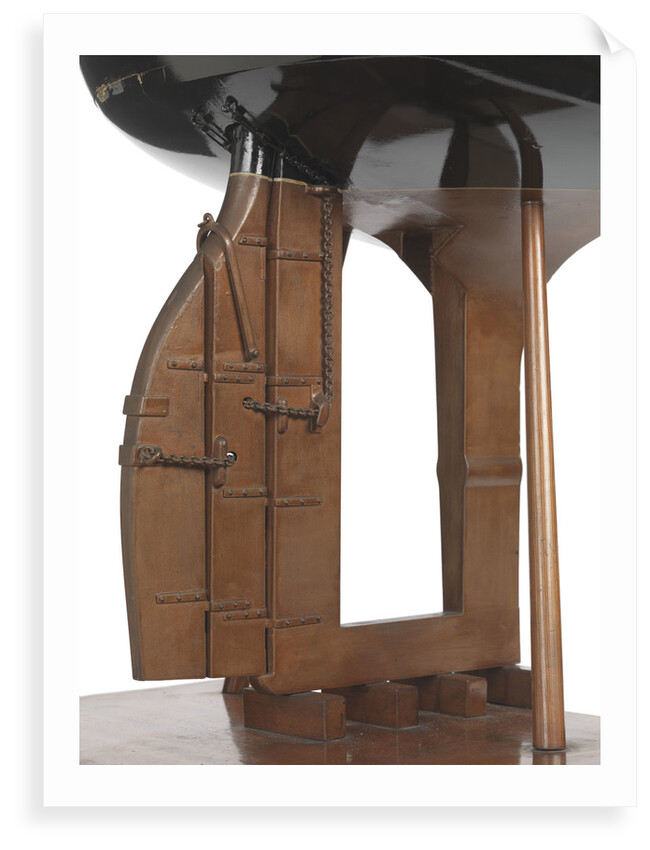 Stern model; Sectional model; Rudder model by unknown