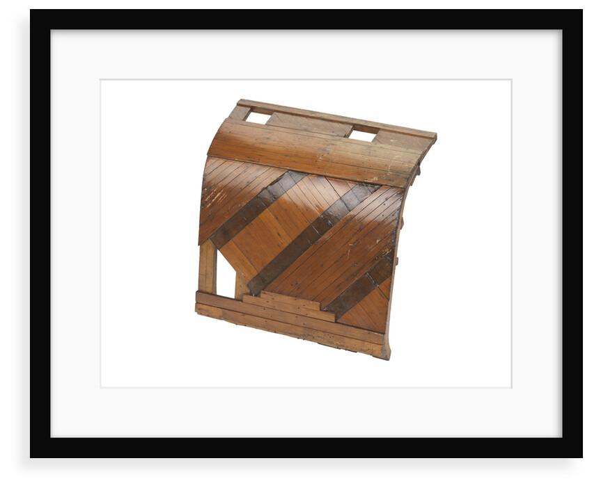 Sectional model; Plank-on-frame by unknown