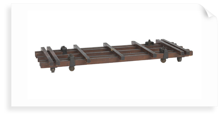 Equipment model; Dockyard truck model by Unknown