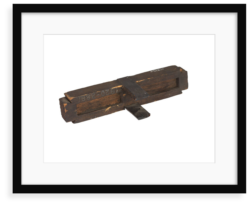 Sectional model; Armour plate model by unknown