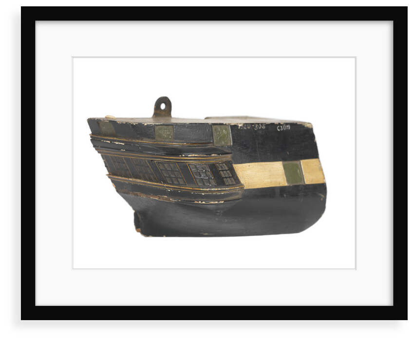 Sectional model; Stern model; Waterline model; Block model by Unknown